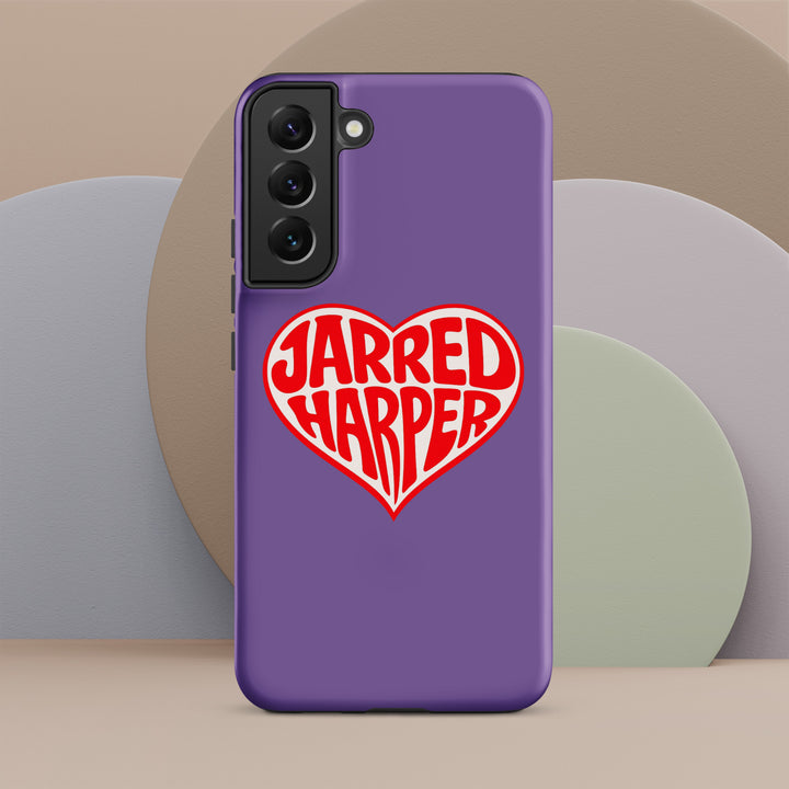 "I ❤️ Jarred" Phone Case for Samsung® Purple