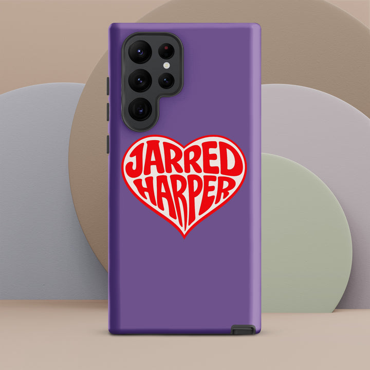 "I ❤️ Jarred" Phone Case for Samsung® Purple